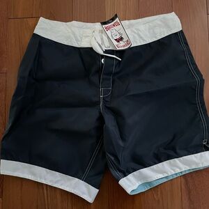 Birdwell Beach Britches 312 Limited Edition White Tip Board Shorts Size 33